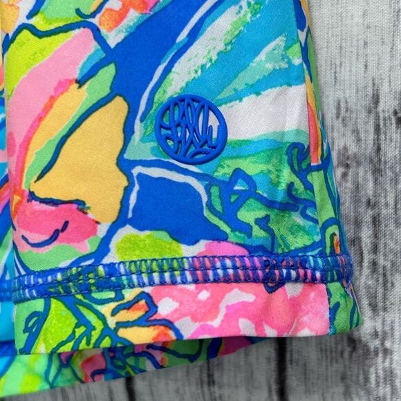Lilly Pulitzer UPF 50+ Luxletic Aila Skort Surf Gypsea Swim - Picture 3 of 10